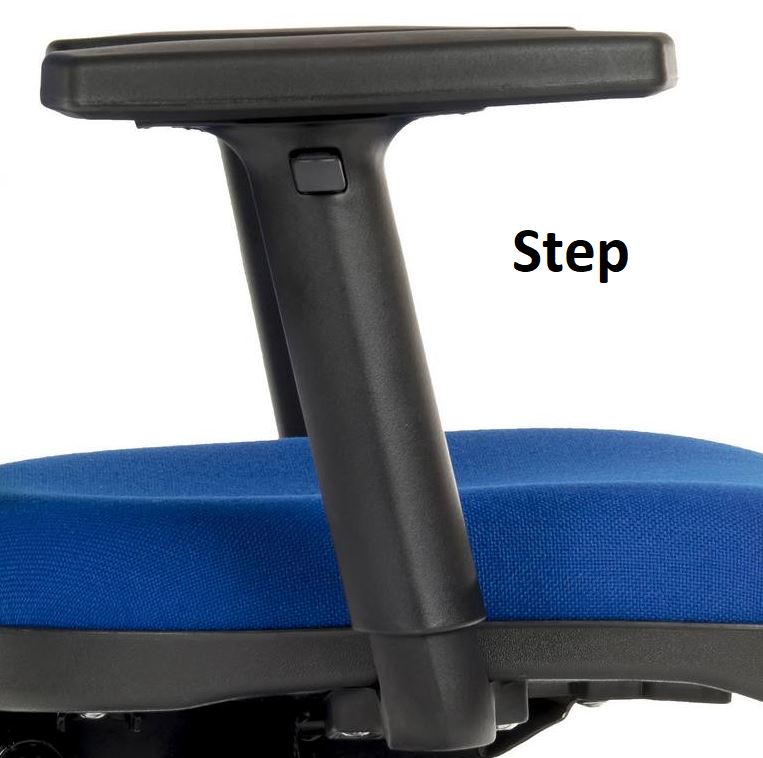 Arms Step adjustable