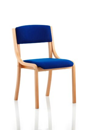 Madrid Visitor Chair Blue Without Arms
