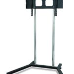 chrome Mobile TV Stand