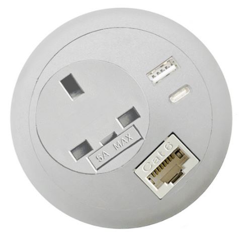 G8P1U2PDHRJ451 white desk top power module grommet