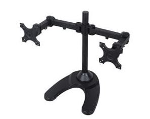 twin desk top monitor arm