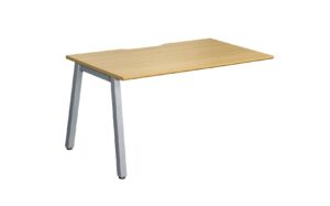 W1200mm Add-On Bench, Silver Legs